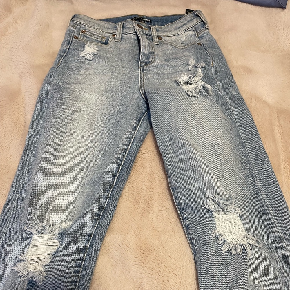 fashion nova straight leg ankle jeans